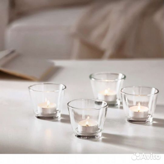 Подсвечник Galej IKEA галей, 4 шт