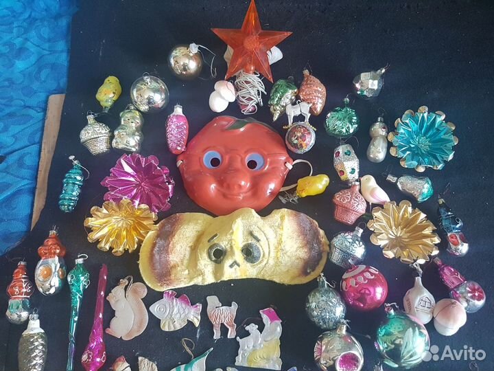 Елочные игрушки -40-50годов