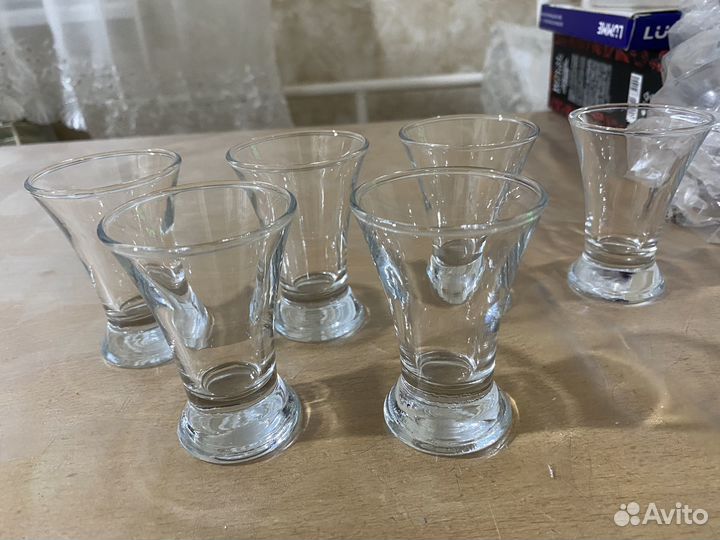 Рюмки Фужеры Вазы Хрусталь