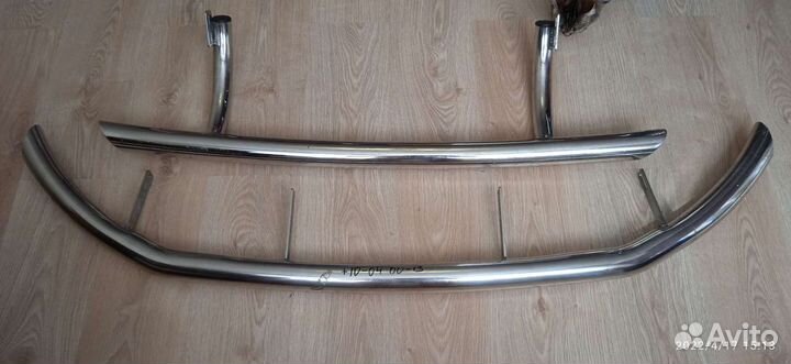 Защита бампера Митцубиши асх