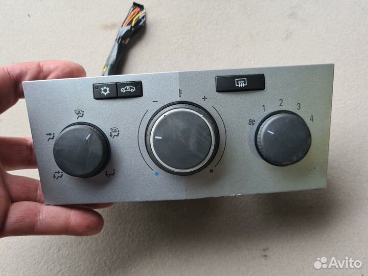 Опель астра н astra H управление печкой и кондицио