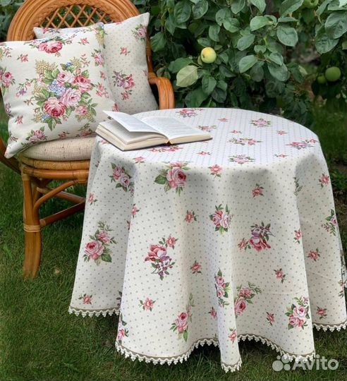 Круглая скатерть 