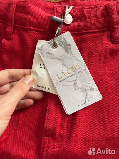 Брюки Lichi с перьями