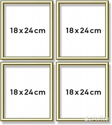 Картины -алюминиевая рама, набор Quattro, Schipper