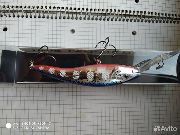 Воблеры, для троллинга Rapala тд д 11 реплика