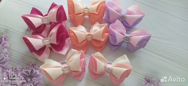 Бантики ручной работы для девочек
