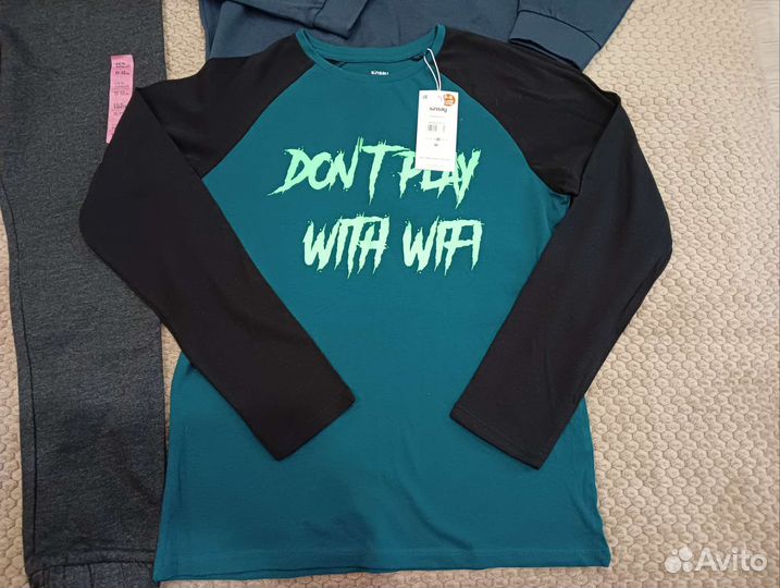 Новые брюки, худи, лонгслив Sinsay, размер 152