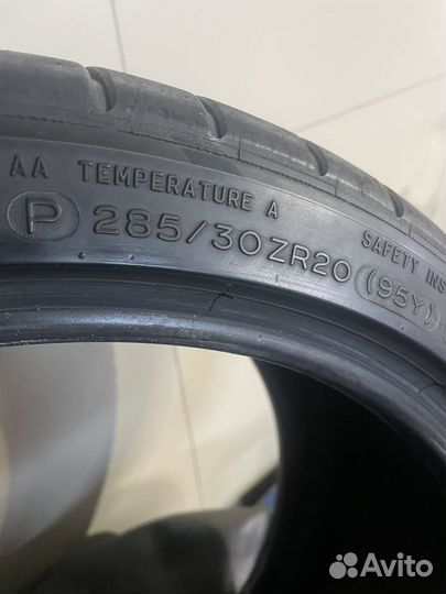 Michelin Pilot Super Sport 255/35 R20 и 285/30 R20 95Y