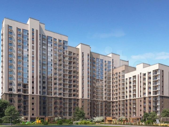 2-к. квартира, 57,6 м², 13/21 эт.