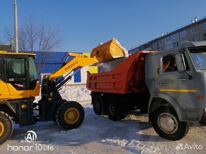 Фронтальный погрузчик