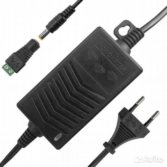 Блок питания 12Вольт 1 А с проводами