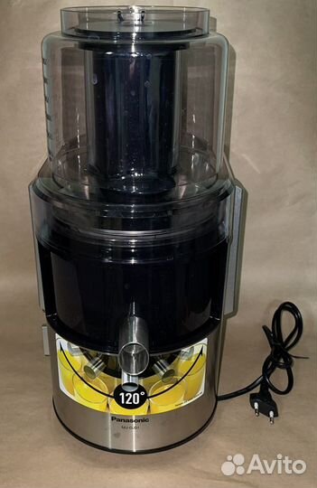 Соковыжималка panasonic MJ-dj01stq, центробежная
