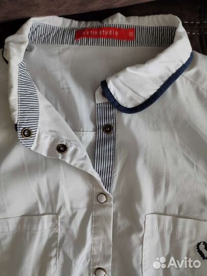 Рубашка школьная