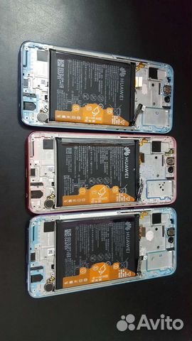 Рамка дисплея с акб honor 10i/10 lite