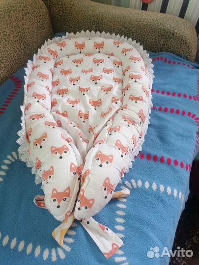 Кокон для новорожденных бу