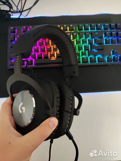 Logitech G PRO X гарнитура наушники
