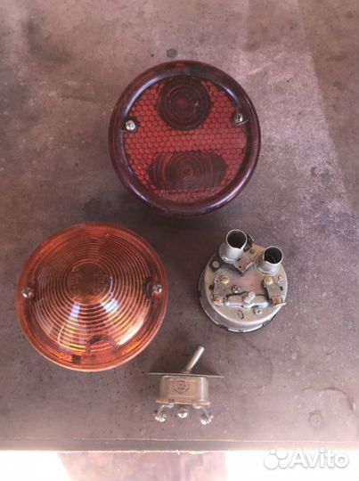 Советский фонарь поворота