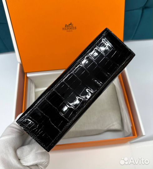 Сумка Hermes Kelly кода крокодила