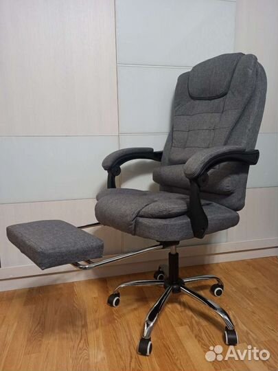 Тканевое кресло 606 лён