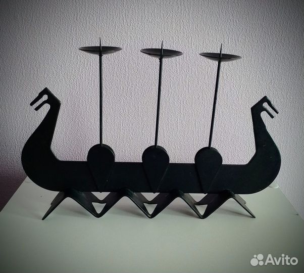 Подсвечник корабль 70-80гг СССР