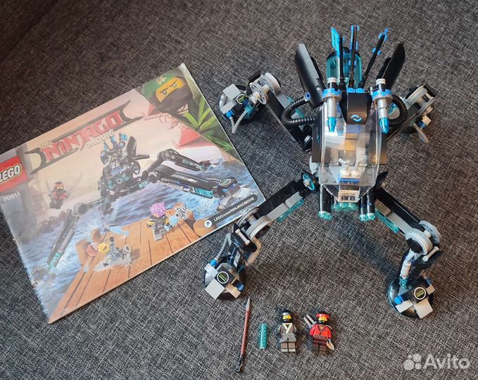 Lego Ninjago Movie. Внутри 4 набора. Обновлено