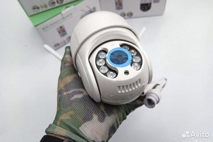 Уличная поворотная FullHD Wi-Fi камера