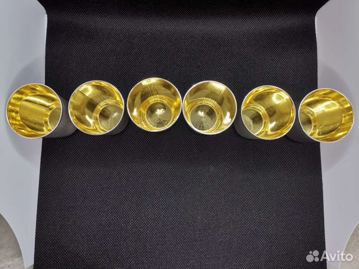 Стопки Рюмки серебро Таллин 875 проба #111