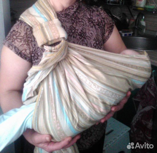 Слинг на кольцах, хлопок