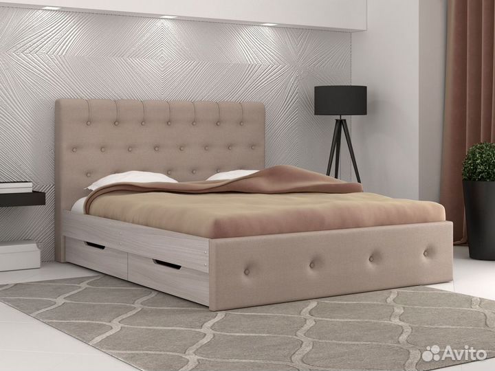 Кровать мягкая Амели