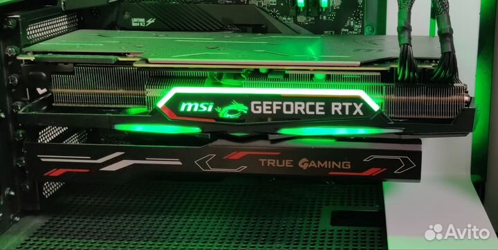 Видеокарту MSI RTX 2070 super gaming X trio
