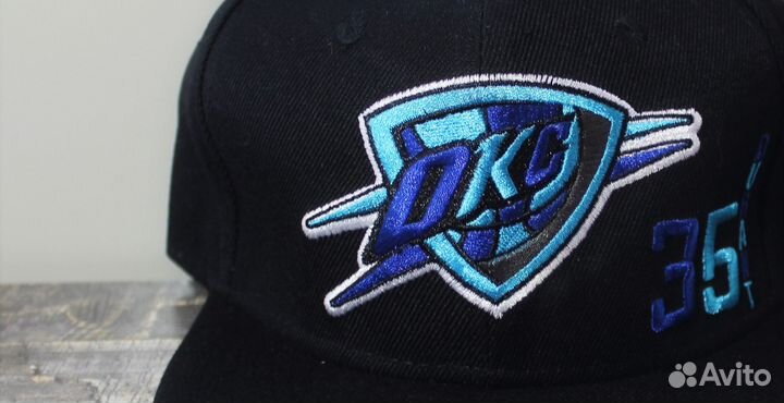 Кепка New Era Oklahoma City Thunder Черная