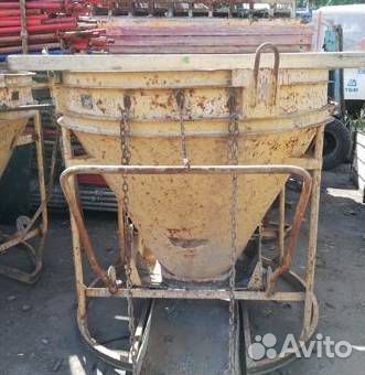Бадья для бетона 0,5м3 (рюмка, колокольчик)