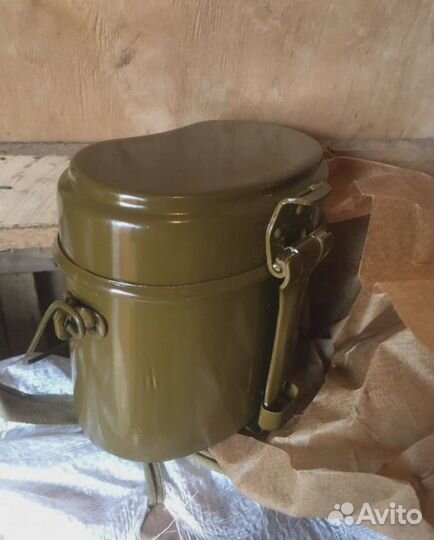 Котелки Армейские Фляжки СССР С Хранения