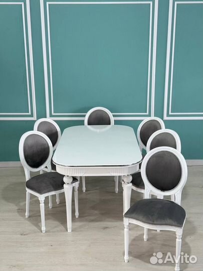 Стол и стулья от производителя. В наличии