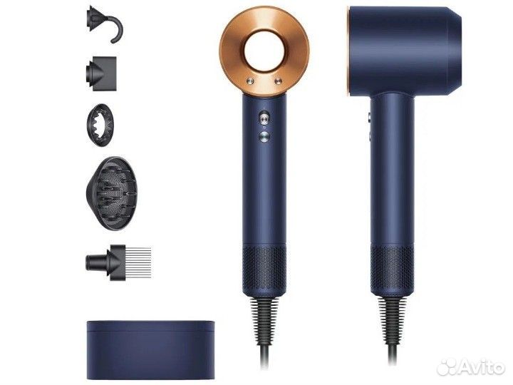 Фен Dyson Supersonic HD07 Prussian Blue. Оригинал