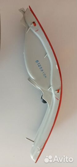 Указатель поворота в бампер желтый