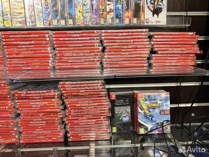 Игры для nintendo switch катриджи