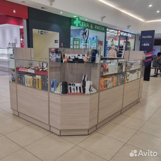 Витрина торговый островок