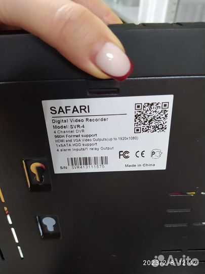Видеорегистратор 4 канальный