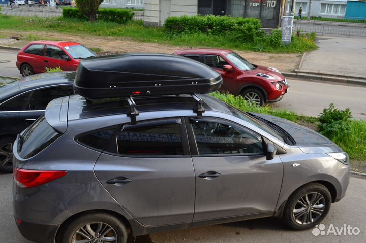 Багажник бокс на крышу Hyundai ix35 (2010-2015)