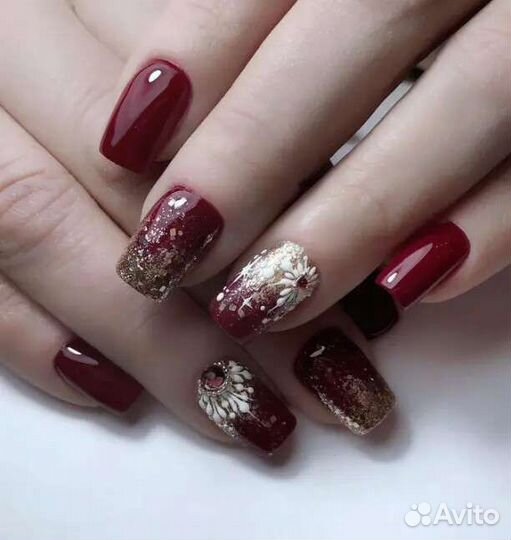 Маникюр педикюр гель-лак наращивание ногтей