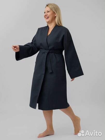 Халат банный вафельный Артикул 977 - 974