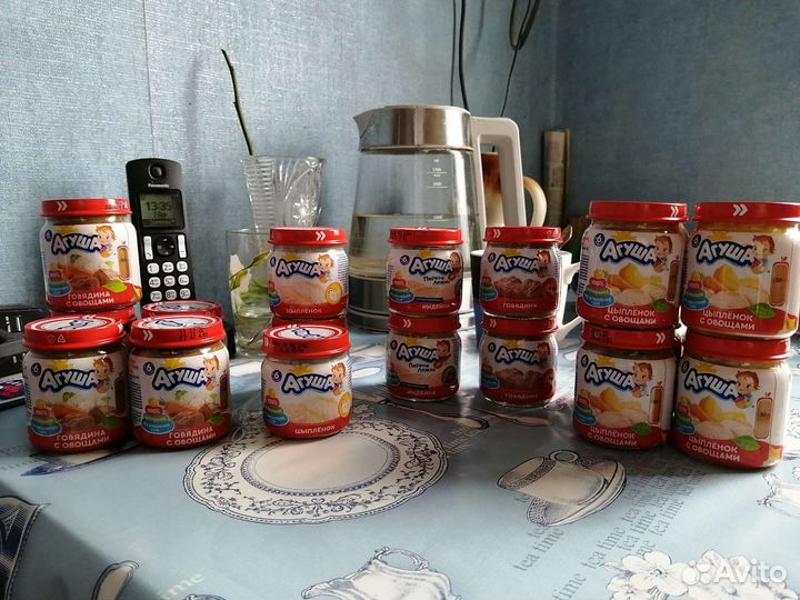 Агуша в банках (4 коробки)