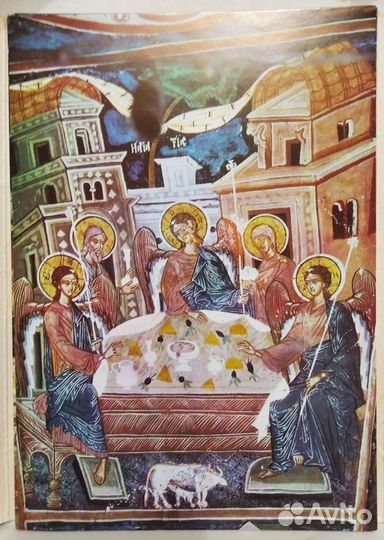 Набор открыток Стенописи церкви Рожд. Христово