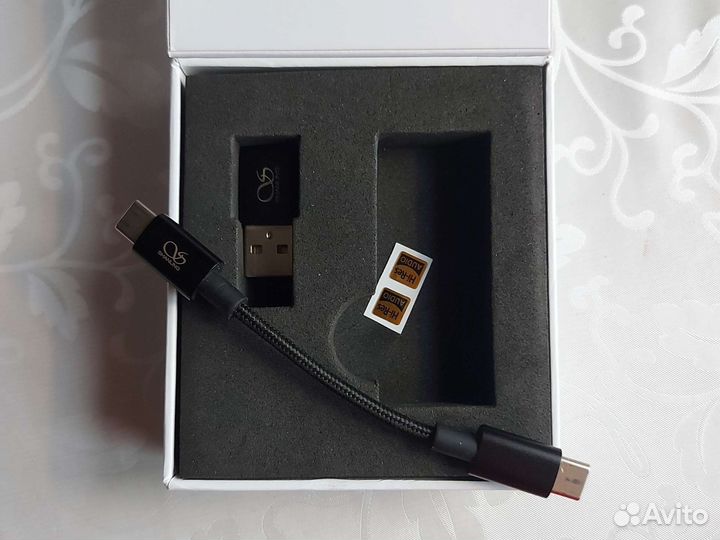 Shanling UA3, KZ X HBB 2 + кабель Trn T2 pro16