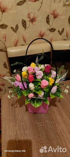 Ручной работы из мыла цветы