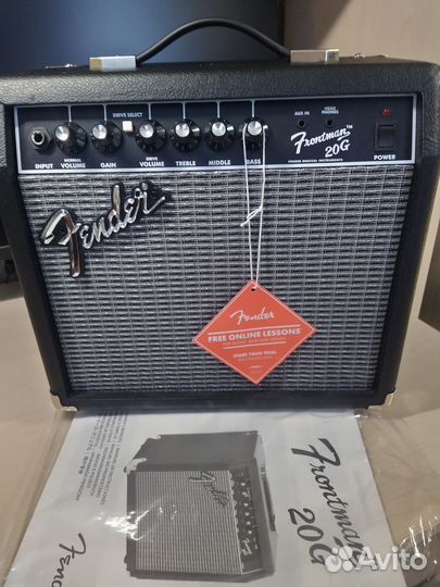 Гитарный комбоусилитель fender frontman 20g