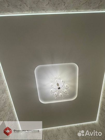 Натяжные потолки (без запаха и пыли)