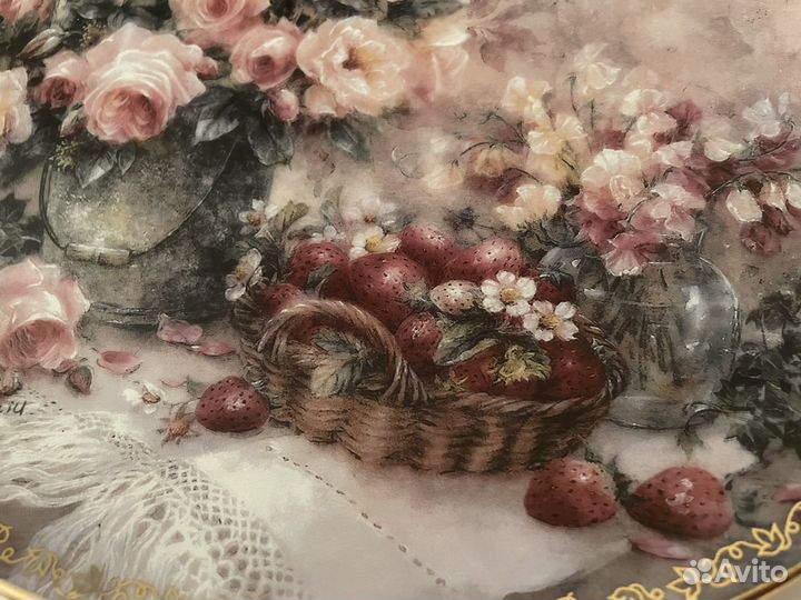 Декоративная тарелка Lena Liu Лена Лю