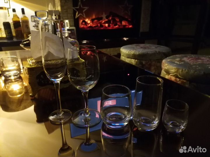 Бокал, Фужер, Стакан, Стопка. aeroflot